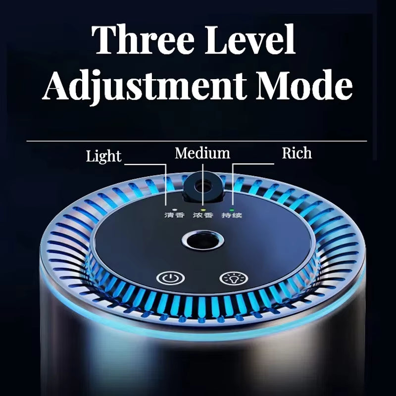 Star Sky Top Lighting Car Aromatherapy Machine – Dual Use for Car & Home, Healthy Essential Oil Perfume Diffuser for Fresh Air