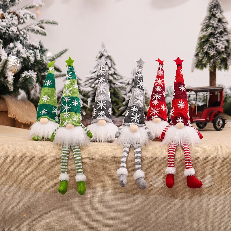Christmas Gnome Faceless Doll Night Light Merry Christmas Decorations for Home Holiday Ornament Xmas Gift Navidad New Year