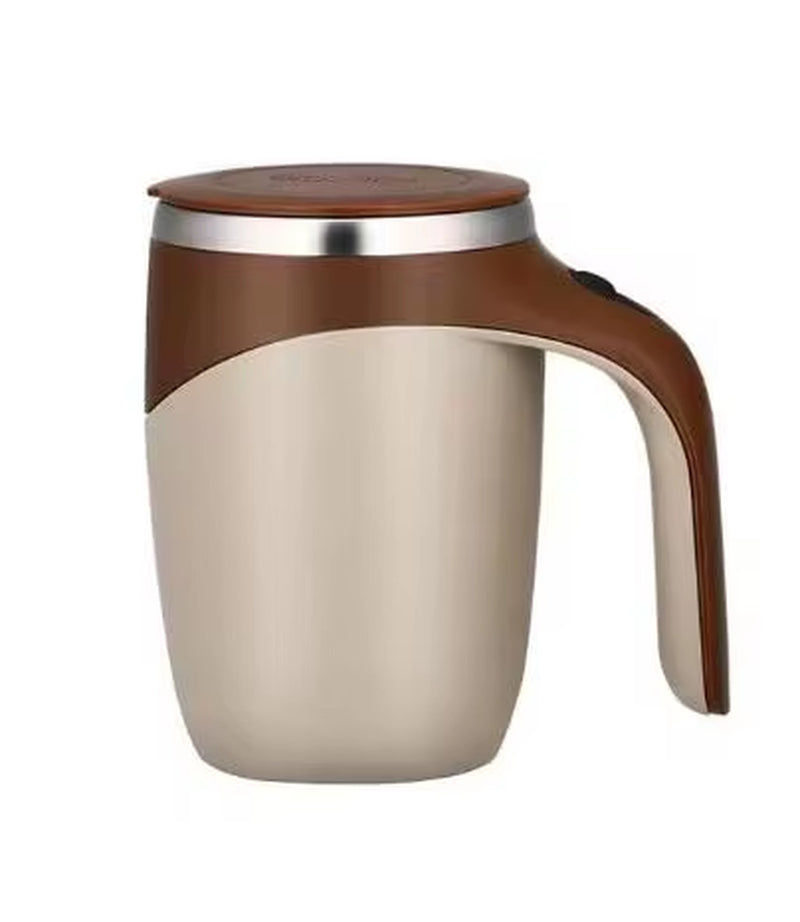 304 Stainless Steel Mug Lazy Coffee Stirring Cup Automatic Stirring Cup Magnetic Rotating Electric Milk Cup