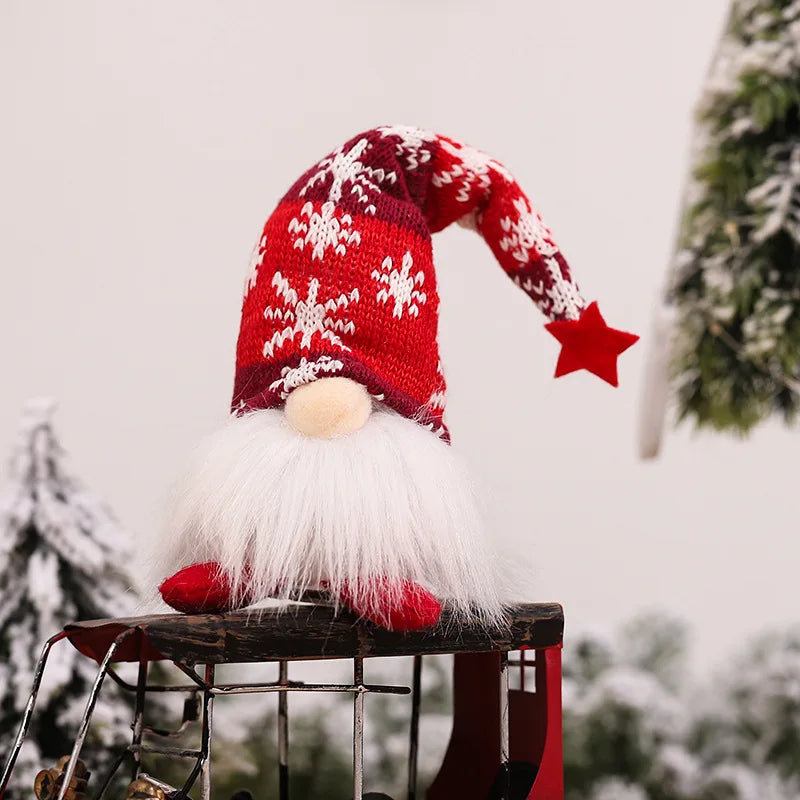 Christmas Gnome Faceless Doll Night Light Merry Christmas Decorations for Home Holiday Ornament Xmas Gift Navidad New Year