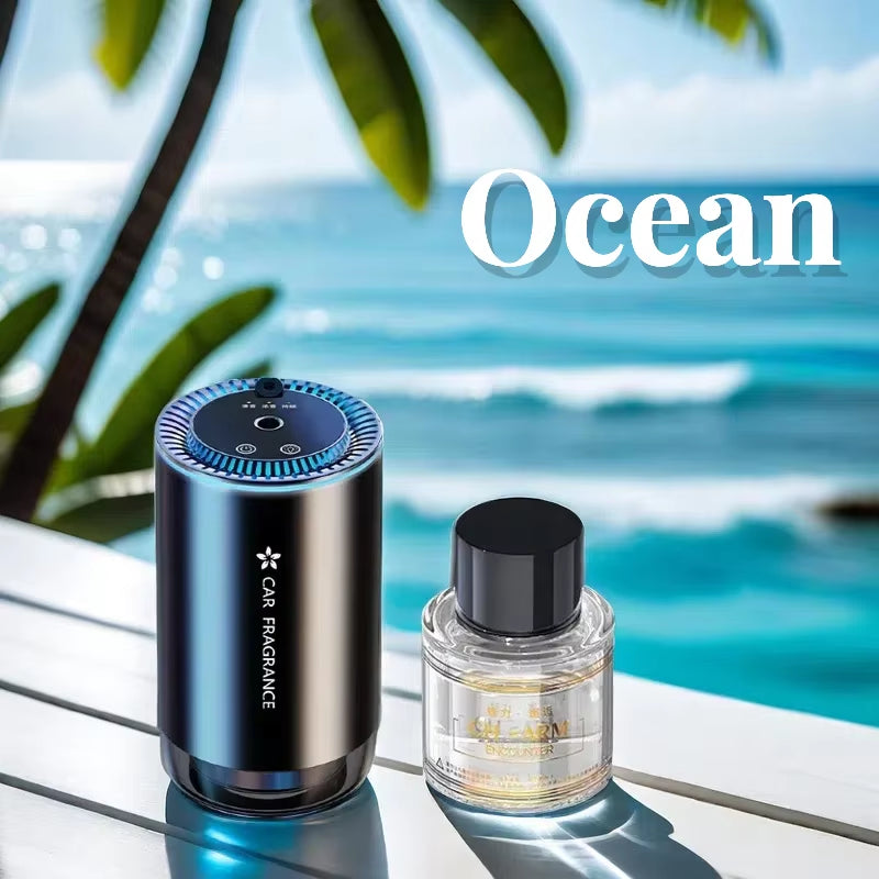 Star Sky Top Lighting Car Aromatherapy Machine – Dual Use for Car & Home, Healthy Essential Oil Perfume Diffuser for Fresh Air