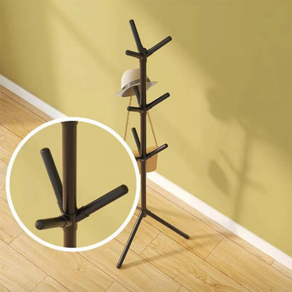 Clothes and Hats Rack Floor to Floor Bedroom Coat Hook Bedroom Vertical Tree Branch Shape Holder Hat Scarf Handbag Storage Hange