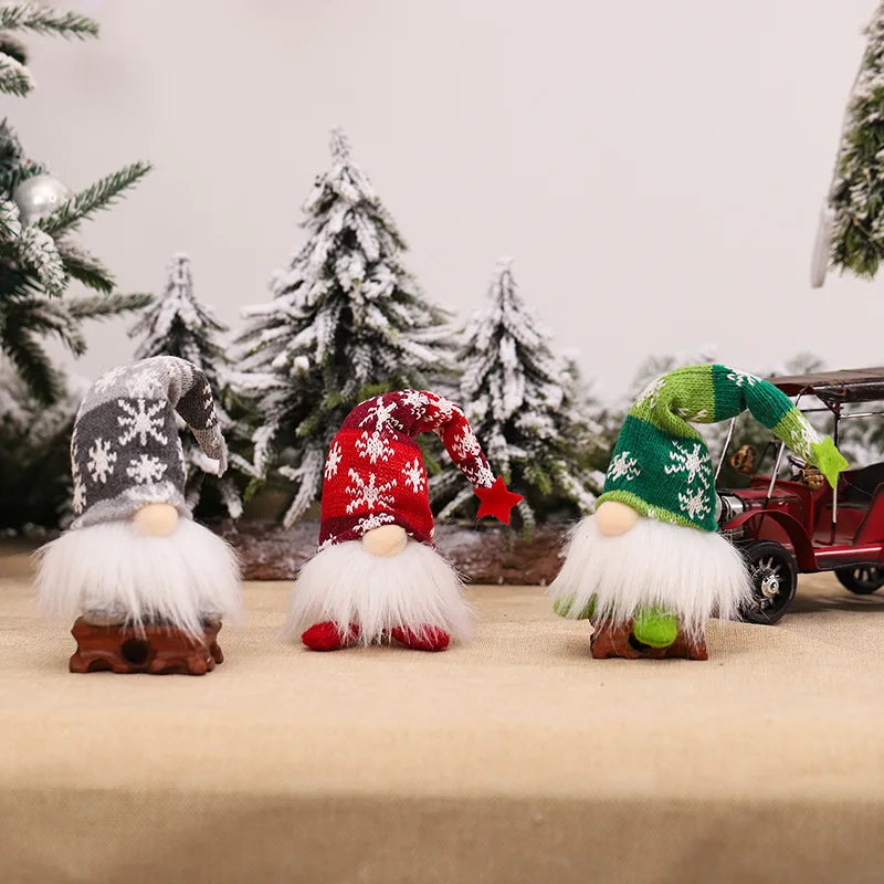 Christmas Gnome Faceless Doll Night Light Merry Christmas Decorations for Home Holiday Ornament Xmas Gift Navidad New Year
